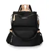 Mochila antirrobo de gran capacidad, simple, casual, versátil, adecuada para viajes, mochila para estudiantes, multifuncional, bolso de hombro para mujer para salir