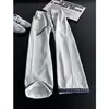 Pantalones de punto populares de verano 2026 para hombre con cintura elástica y cordón, Pantalones unisex para pareja, Estilo coreano