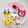 Pelúcia Fofo Pato Donald Ursinho Pooh Lotso Esquilo Broche Pingente Grampo de Cabelo Acessórios DIY Acessórios para Roupas