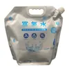 Saco Personalizado de Fábrica de 5L com Água Rica em Hidrogênio, Saco com Barreira à Prova de Luz Melhorado Manualmente, Saco com Bico de Folha de Alumínio de Grau Alimentício