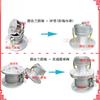 Conector rápido de aleación de aluminio de 3 pulgadas, junta de brida con extremo macho F, puerto de descarga de aceite, extremo macho, válvula de bola para tanque de aceite, adaptador de extremo hembra