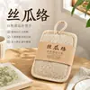 Estropajo de Lufa para Lavar Platos, Esponja de Limpieza para Cocina del Hogar, Cepillo de Limpieza, Estropajo, Herramienta Mágica de Lufa