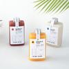 Muestra de disparo botella desechable para bebidas Botella de té de leche gruesa de moda Botella de plástico alimentario PET transparente Fábrica outlet