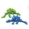 Impresos en 3D Transfronterizos Más Vendidos Esqueleto de Dinosaurio Estegosaurio Articulaciones Deformables Adornos Regalos Hechos a Mano Artesanías Juguetes de Moda Celebridades de Internet