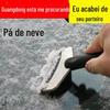 Carro raspador de neve pá de neve ferramenta carro pá de neve pá de neve carro pá de neve suprimentos de plástico multi-função