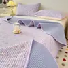 Conjunto de Capa de Cama de Algodão Lavado Modelo Novo 2026, Conjunto de Três Peças Acolchoado Tatami de Grau A para Maternidade e Bebê, Adequado para Todas as Estações