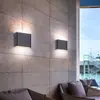 Lámpara de pared LED para sala de estar Amazon transfronteriza, moderna, minimalista, para mesita de noche, lectura, con iluminación hacia arriba y hacia abajo para pasillos, escaleras y recibidores