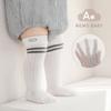# Calcetines para Bebé Recién Nacido, Estilo Malla Fina de Verano, Puño Suelto, Sin Costuras, No Aprietan, Anti-Mosquitos, Calcetines Largos de Algodón