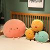 Almohada de hamburguesa suave y linda de dibujos animados, muñeco de peluche, calentador de manos, cojín, llavero, bolso colgante