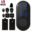 Nuevo masajeador eléctrico EMS para el hogar, dispositivo pequeño de terapia de pulsos electrónicos de mano, dispositivo de electroterapia, parche de masaje TENS