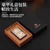 CL2115 tono acero Langsheng encendedor de inducción a batería a prueba de viento inflable de alta gama red social personalidad creativa para novio
