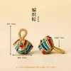 Acessórios para o Festival do Barco-Dragão Corda Colorida Pequenos Pingentes de Zongzi Feitos à Mão DIY Corda de Mão Bola Bordada Enfeites de Mão de Tigre Festival de Maio Atacado
