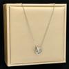 Colar de zircão feminino micro-incrustado com palavras romanas. Brincos. Pulseira Trendy Light Luxury Cyber Celebrity Clavícula Cadeia Nicho Simples