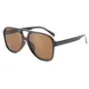 Nuevas Gafas de Sol de Doble Puente con Montura Grande Transfronterizas Europeas y Americanas Gafas Multicolores de Moda Ins para Hombres Gafas de Sol de Moda Retro para Mujeres