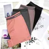 Cueca Boxer Masculina Respirável de Alta Elasticidade com Design Convexo em U, Sem Costura, Cintura Média, Embalagem com Caixa Transfronteiriça