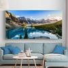 Juchuang Moderno Simple Alta Definición Pintura Decorativa para Pared de Hogar Única Paisaje Natural Atardecer Arte Pintura Colgante Pintura al Óleo
