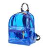 Tianqin Bolsa Transparente Personalizada Mochila de PVC Ecológica Transfronteiriça Novo Modelo 2026 Bolsa de Viagem Escolar Feminina Atacado em Estoque