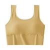 Almohadilla elástica ancha para el pecho, moderna y elegante, inalámbrica, para yoga, correr, a prueba de golpes, para mujer