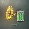 Cadena de Luces LED de Cable de Cobre con Estrellas y Copos de Nieve para Decoración de Ambiente, Caja de Batería, Cable de Cuero, Control Remoto, Cadena de Luces Brillantes de Ocho Funciones