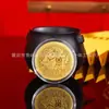 Año de la Oveja Sobre Rojo Saludos de Año Nuevo Souvenir Banco Seguro Regalo Llavero de Lámina de Oro Imitación Llavero Colgante