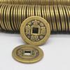 Fábrica por atacado engrossado cinco Imperador cobre Kangxi Shunzhi Qianlong fortuna de latão em tesouro dinheiro ornamentos cinco Imperador dinheiro Imperador