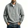 Amazon Comercio Exterior Transfronterizo Dropshipping Nuevo Moda Otoño 2026 Suéter Pulóver de Cuello Alto Ropa de Punto para Hombre