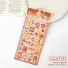 Pegatinas 3D repujadas muy atractivas de animalitos lindos para niños, adecuadas para varios escenarios, papelería hecha a mano para estudiantes de primaria y secundaria