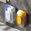 Caixa de Lenços Montada na Parede com Ventosa Doméstica Banheiro Toalete Lenços de Papel Armazenamento de Toalha Facial Acessível Luxo High-End Caixa de Lenços