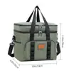 Bolsa de Camping e Piquenique Grande Capacidade para Viagens Internacionais na Amazon Bolsa Térmica com Isolamento de Folha de Alumínio Espessa Bolsa para Conservação de Frutas Bolsa de Gelo