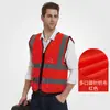 Fabricante de chalecos reflectantes ropa protectora de seguridad chaleco ingeniería de tráfico fluorescente trabajadores de saneamiento ropa reflectante montar