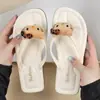 Nuevas Chanclas 2025 para Dormitorio Femenino Ligeras Antideslizantes Cómodas Lindas Shirley Mei Combinación Libre Versátil Espiga