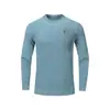 Casa de Passarinho mesmo estilo Veludo Alemão Gola Redonda Camiseta Esportiva Esportes ao Ar Livre Casual Ciclismo Corrida Fitness Manga Longa Personalização de LOGO