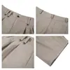 Pantalones Anchos de Plisado Estilo Old Money para Hombre, Nuevos Pantalones Casuales de Verano para Ir al Trabajo, Ajuste Holgado, Largo hasta el Suelo, Estilo Versátil para Mujer