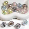 Corazón de Azúcar Ópalo Dingyi Luna Fría Rellenas de Resina Cuentas Sueltas Anti-Rayaduras Cadena de Teléfono Móvil DIY Pulsera Accesorios de Joyería