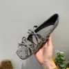 Zapatos de noche para mujer que aumentan la altura, colección otoño 2026, estilo coreano retro de lunares, punta cuadrada, zapatos planos estilo ballet Mary Jane