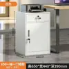 Gabinete Bajo de Acero Mesita de Noche Gabinete de Almacenamiento de Oficina con Cajón Debajo del Escritorio Gabinete Pequeño Gabinete Multifuncional con Cerradura Gabinete de Chapa Metálica