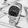 Reloj de Marca Oshica Venta al Por Mayor Fábrica Comercio Exterior Transfronterizo Reloj de Cuarzo de Ocio con Doble Calendario Resistente al Agua Reloj de Hombre