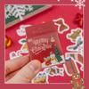 Yi niao encaixotado adesivos Lawrence temporada de Natal adesivos autoadesivos pintura mão conta álbum itens adesivos decorativos selagem