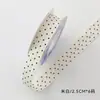 Amor-perfeito Estilo Coreano Bolinhas Camada Dupla Fita DIY Feito à Mão Fita de Cetim Fita Floral Fita de Embalagem Fita de Embalagem para Florista Produtos