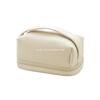 Bolsa de Cosméticos de Cuero PU Transfronteriza Portátil Bolsa de Cosméticos de Cuero RPET Bolsa de Artículos de Tocador de PU Fábrica Personalizada