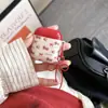 Funda Protectora para Apple AirPods 4ª Generación Perro Dachshund con Lazo Adecuada para Pro 2ª Generación Nueva Funda para Auriculares de 3ª Generación Funda Blanda