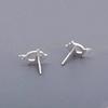 Aretes Creativos de Cerdito Estilo Coreano Dulce Personalidad Mori Chapados en Plata Lindo Animal Pequeño Aretes Suministro de Comercio Electrónico