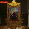 Algodón de Nepal Pintura Colgante de Buda Montado de Xizang Seda de Xizang Jigme Phuntsok Rey Thangka Buda Pintura Decorativa