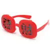 Nuevas Gafas de Sol Infantiles con Tapa abatible y Montura Cuadrada Roja, Elegantes Gafas Polarizadas de Año Nuevo, Gafas de Sol