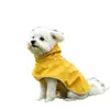 Impermeable para Perro Mascota para Perros Pequeños y Medianos, Capa Impermeable de Cobertura Total, Poncho de Lluvia para Cachorro con Agujero para Correa, Ropa para Mascotas