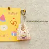 Colgante original de lindo pastel y manzana para bolsa, llavero con forma de corazón, accesorio de bolsa versátil para niñas, perfecto para mejores amigas