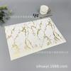 Estilo europeo patrón mármol pvc tapete aislante térmico tapete de mesa de hotel pu antideslizante impermeable posavasos plato tapete estilo ins tapete de comedor