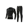 Conjunto de fitness 3D para exteriores, ajuste ceñido, hipoalergénico, alta elasticidad: secado rápido, transpirable, absorbe la humedad y no restringe el movimiento, perfecto para el entrenamiento atlético y como capa base