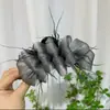 Clípe de Cabelo Avançado Nuvem Malha Dupla Face Clip Traseiro Cabeça Laço Princesa Headwear Clip 2024 Cyber Celebridade Clip