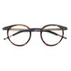 Montura de gafas estilo Linde 9704 para mujer, estilo retro, sencilla, de montura completa, se puede equipar con gafas antiluz azul para hombres.